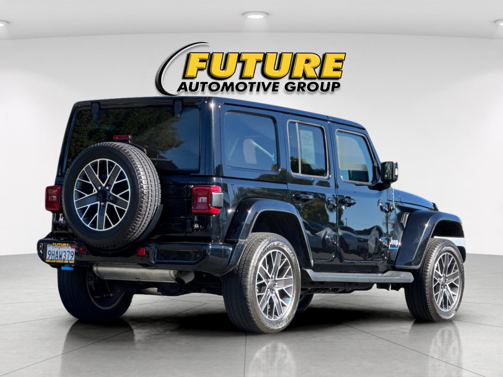 Used 2023 Black Jeep Sahara 4xe image 4