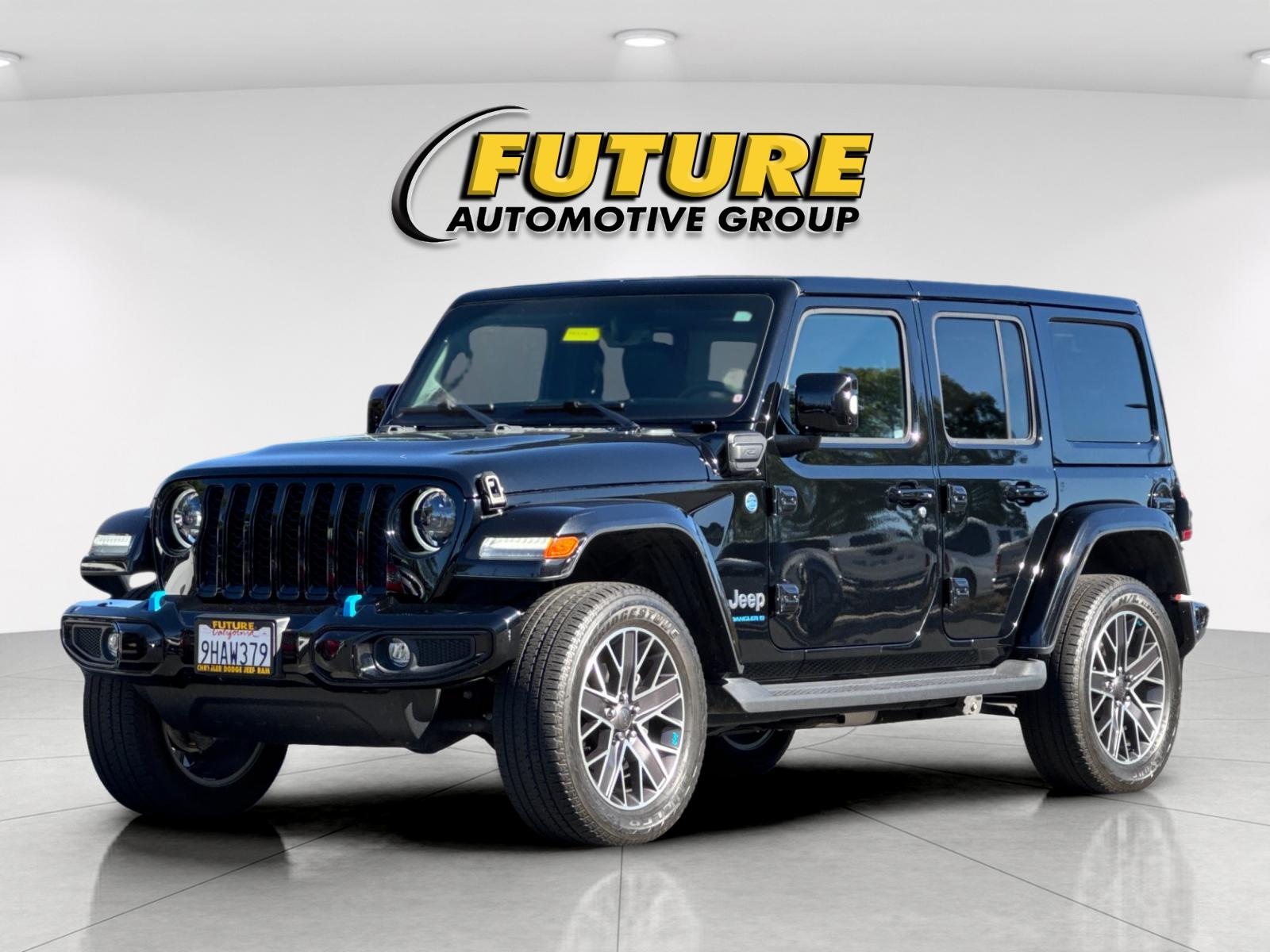 Used 2023 Black Jeep Sahara 4xe image 8