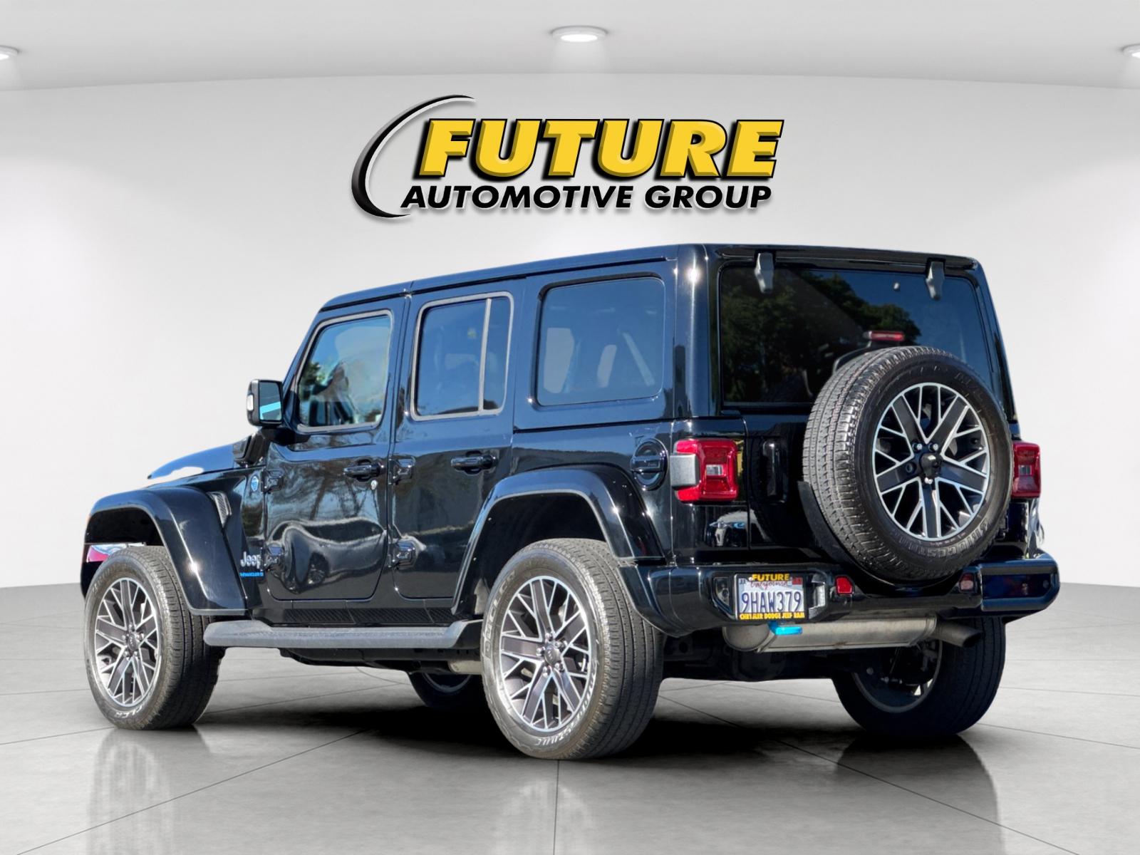 Used 2023 Black Jeep Sahara 4xe image 6