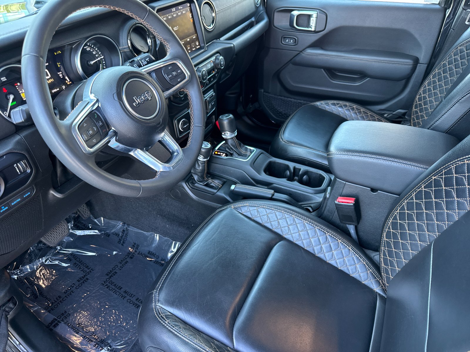 Used 2023 Black Jeep Sahara 4xe image 10