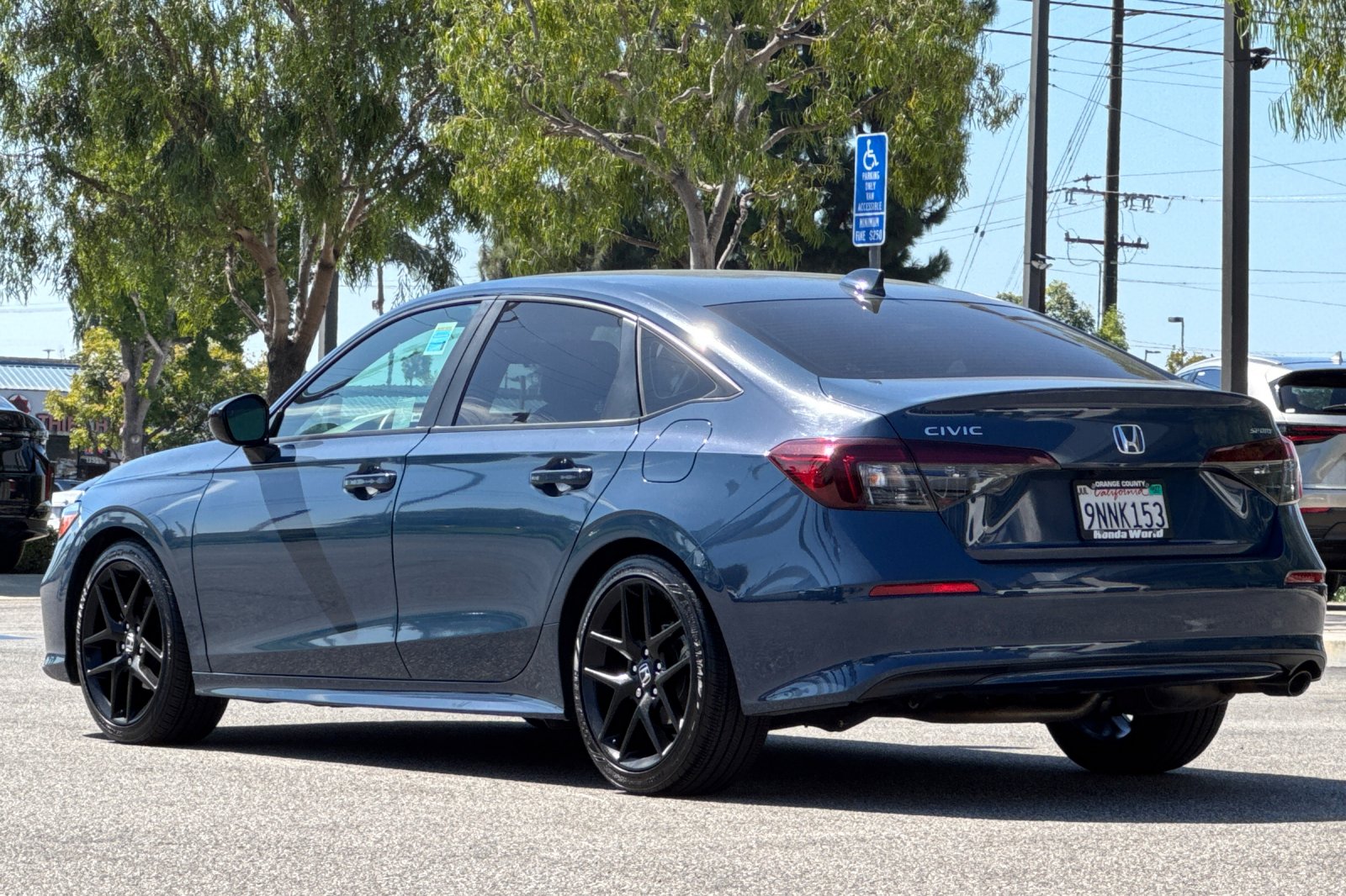 Certified Used 2025 Blue Lagoon Pearl Honda Sport image 6