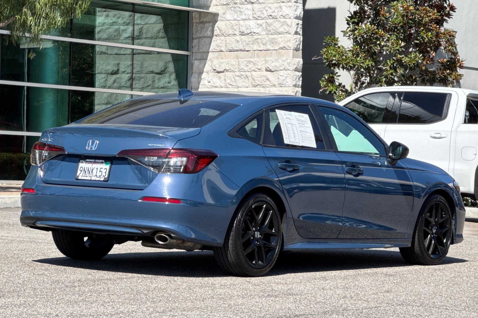 Certified Used 2025 Blue Lagoon Pearl Honda Sport image 4