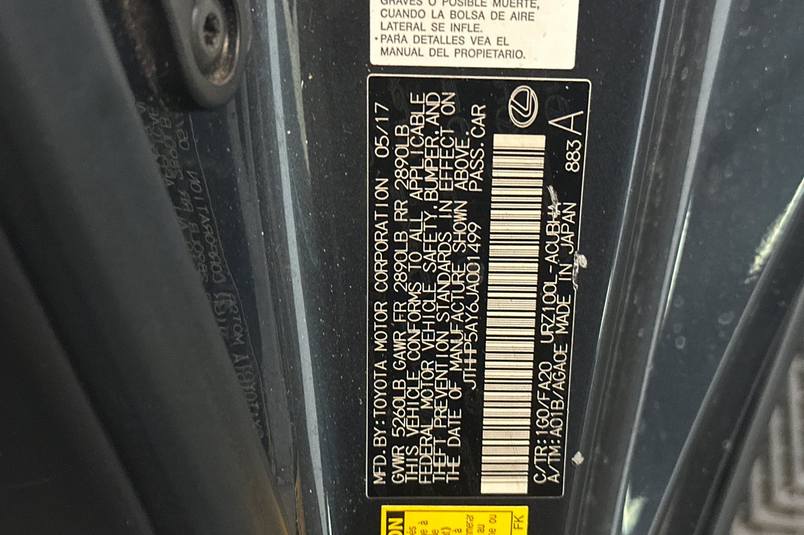 Used 2018 Gray Lexus 500 image 29