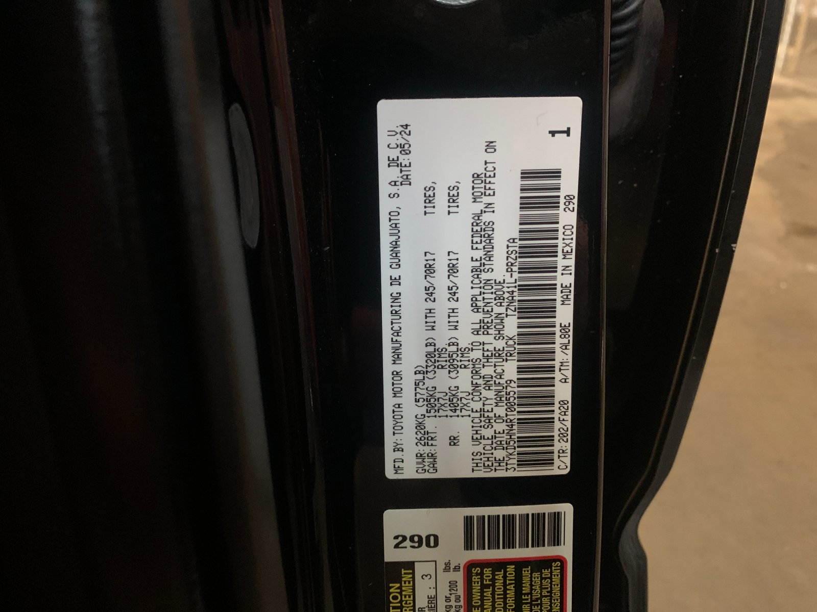Used 2024 Black Toyota SR image 34