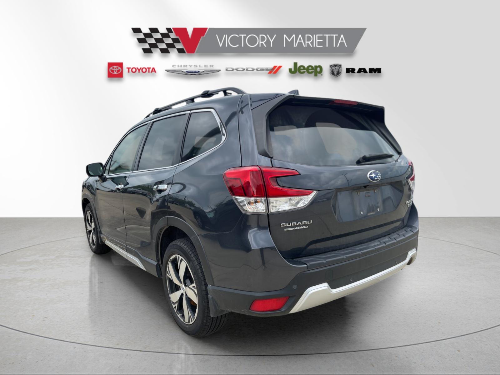 Used 2019 Dark Gray Metallic Subaru Touring image 2