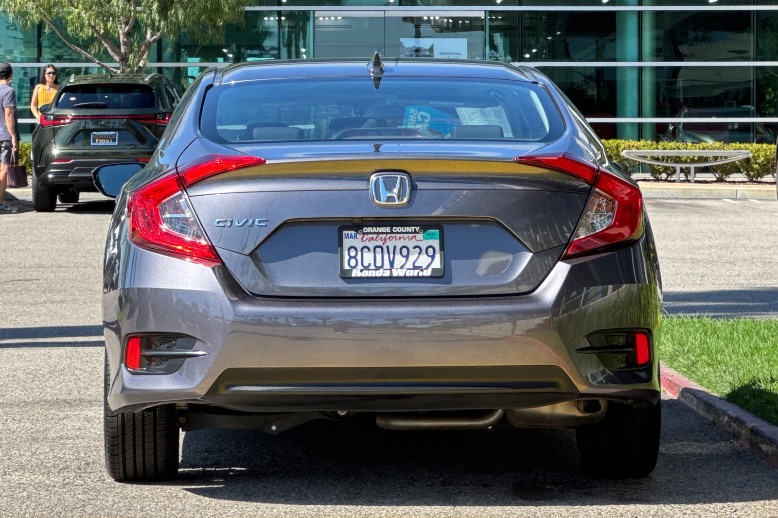 Certified Used 2018 Modern Steel Metallic Honda EX image 5