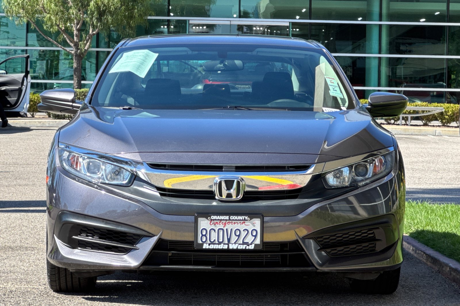 Certified Used 2018 Modern Steel Metallic Honda EX image 9