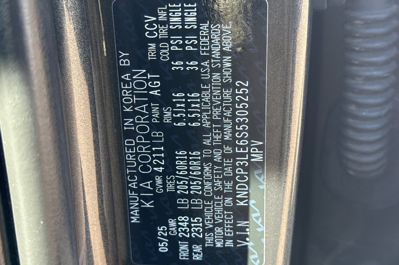 Used 2025 Gray Kia LX image 27