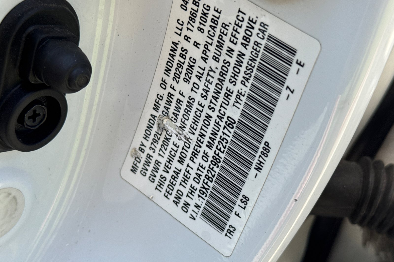 Used 2015 Taffeta White Honda EX-L image 12