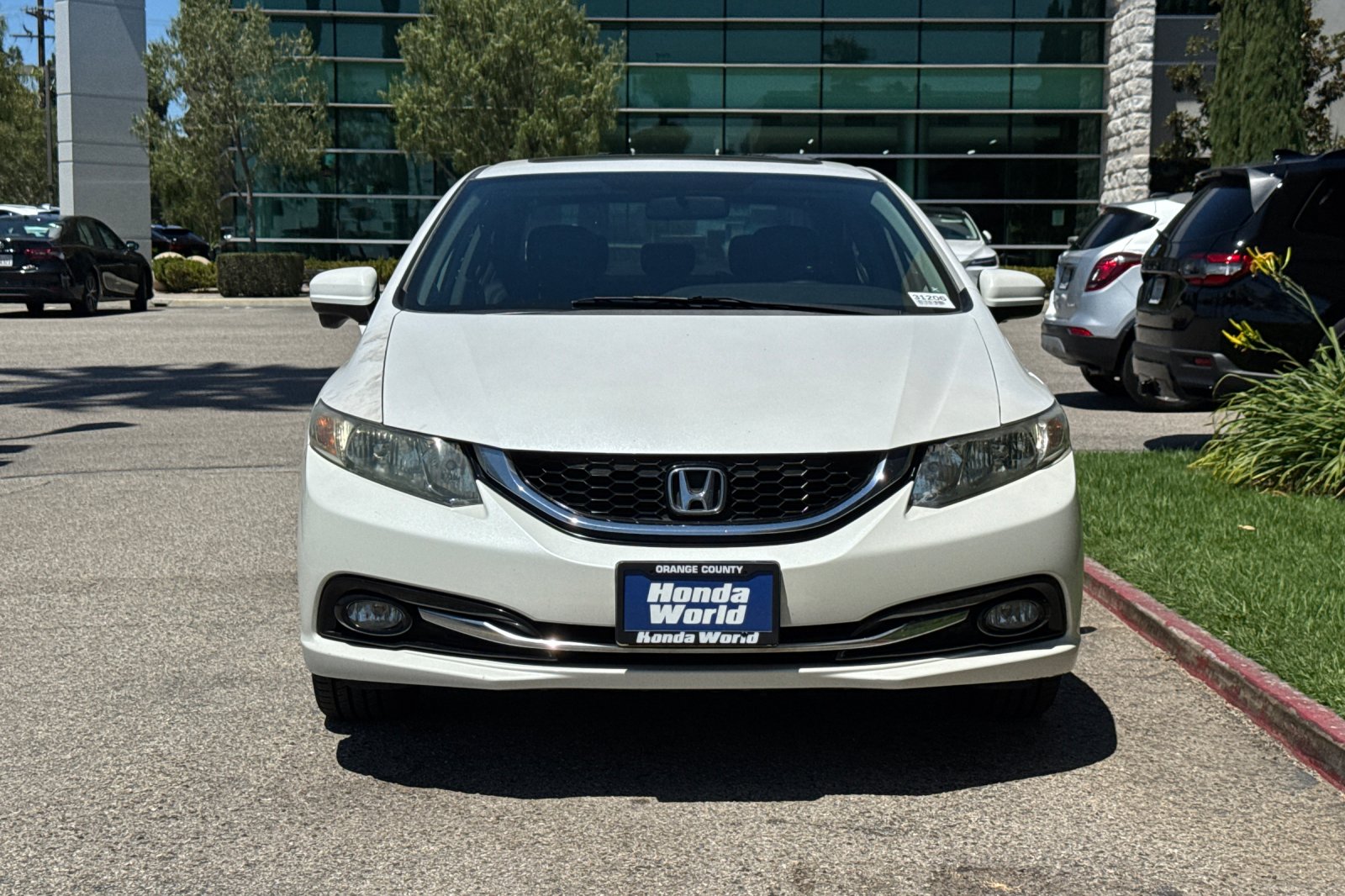 Used 2015 Taffeta White Honda EX-L image 3