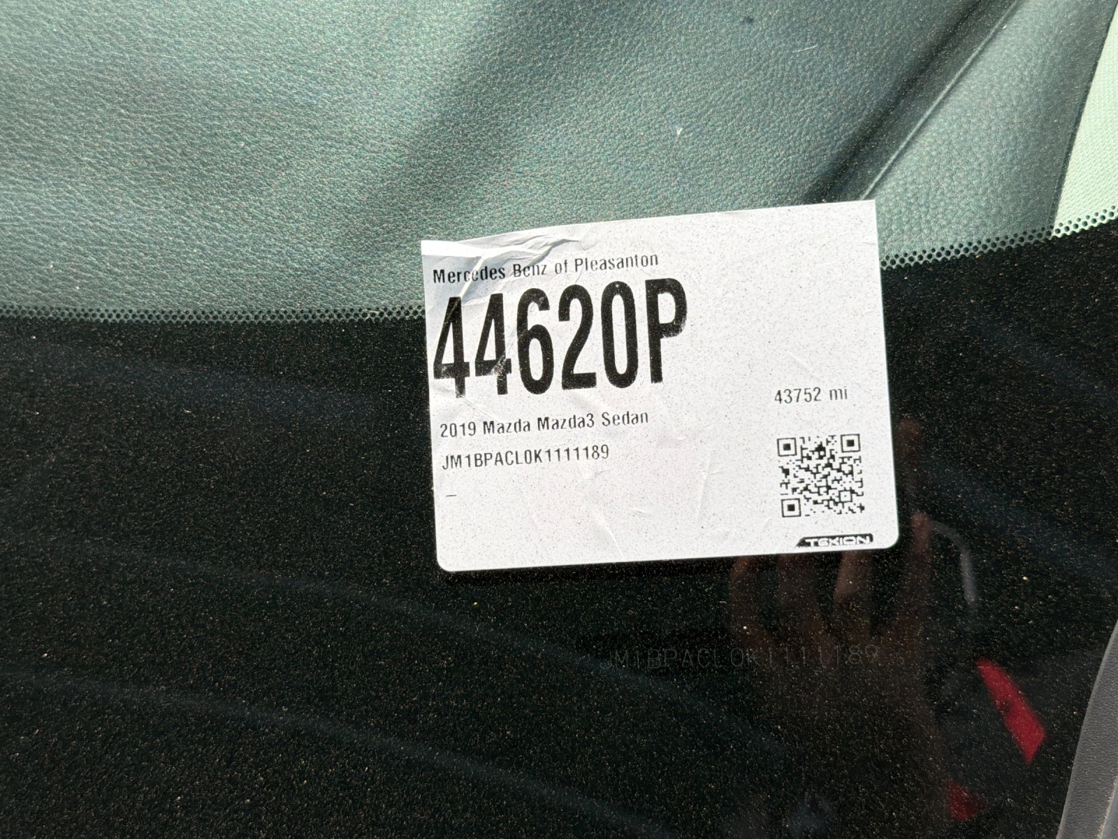 Used 2019 Crystal Blue Mazda Preferred 4D Sedan image 4