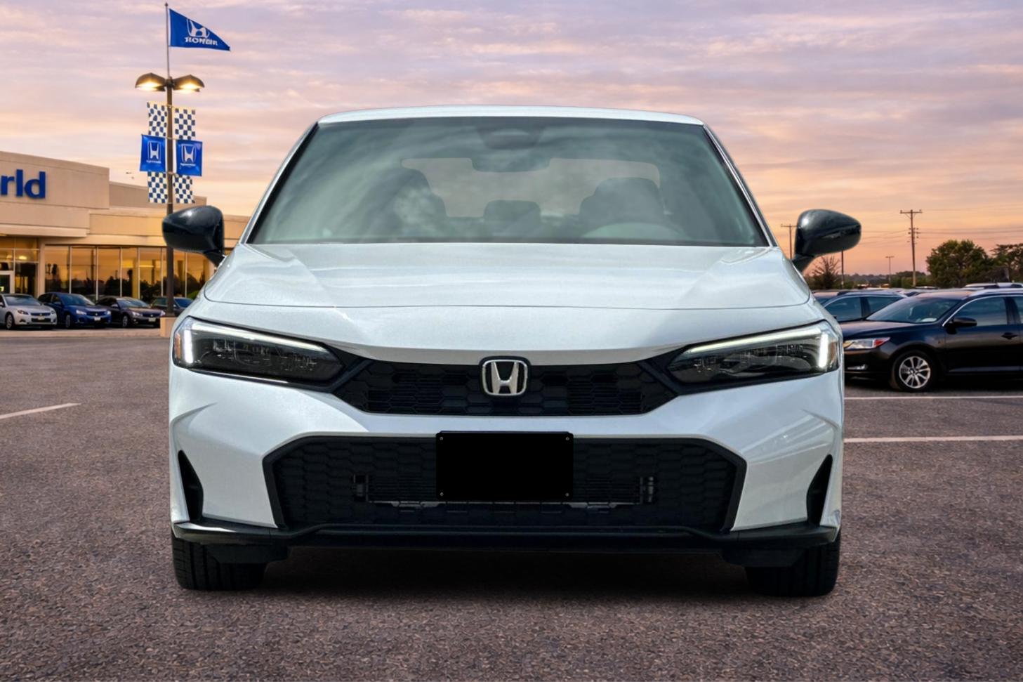 New 2026 Platinum White Pearl Honda Sport image 9