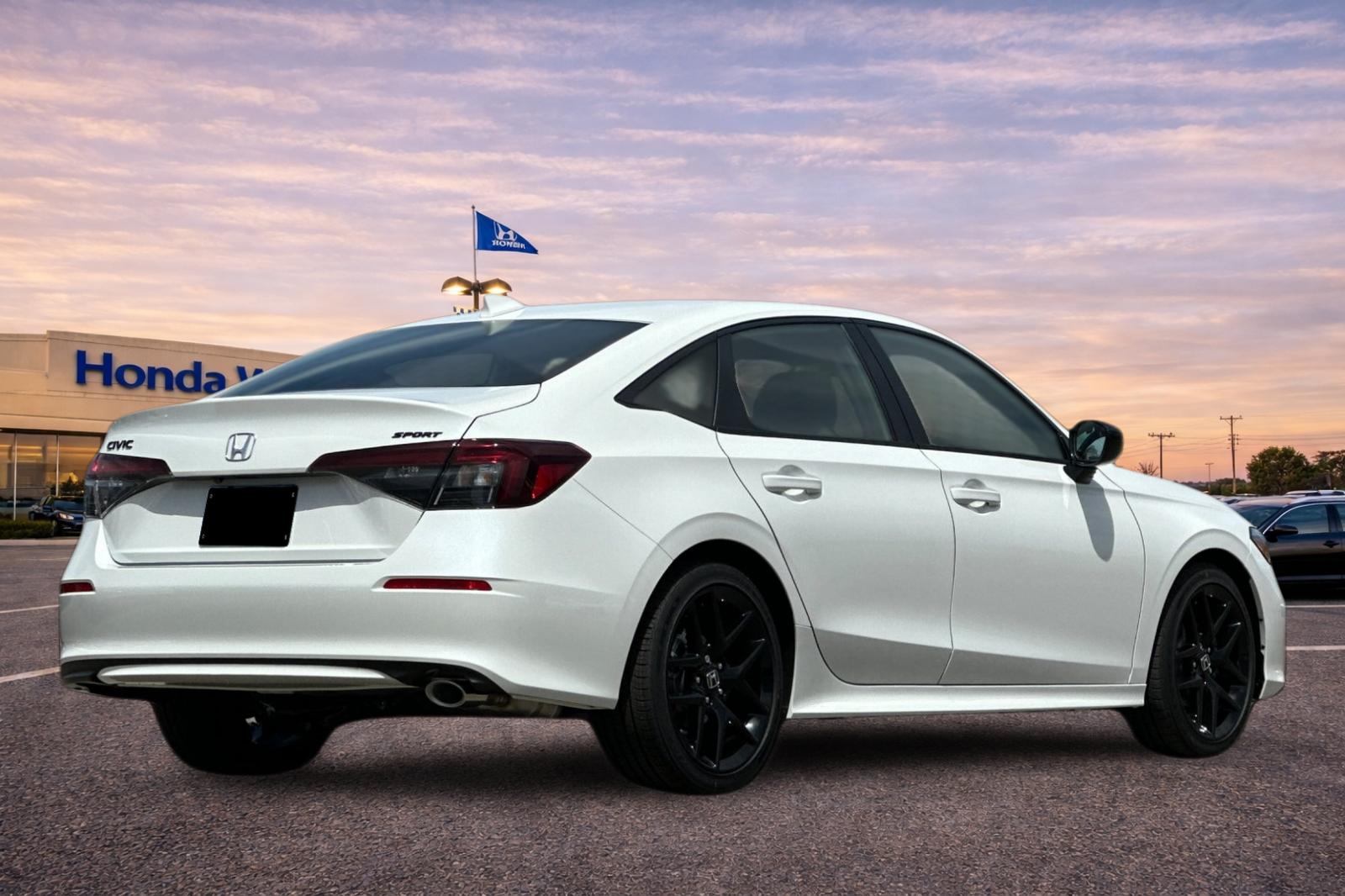 New 2026 Platinum White Pearl Honda Sport image 4