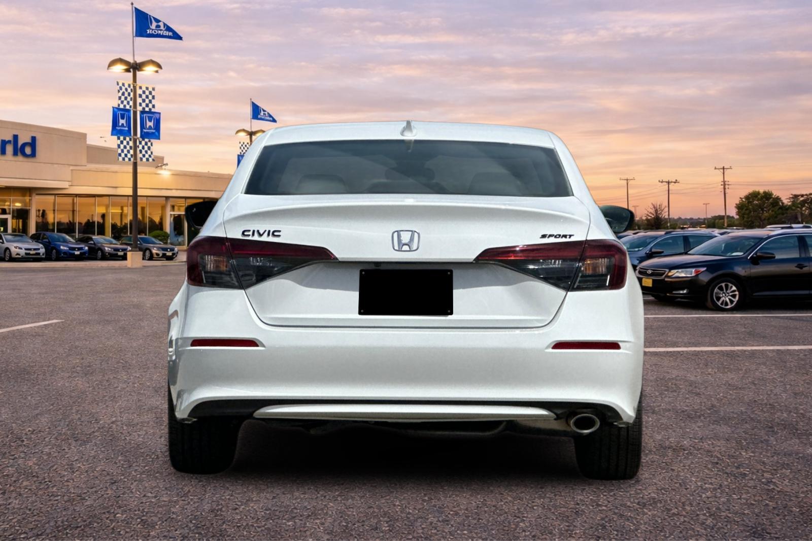 New 2026 Platinum White Pearl Honda Sport image 5