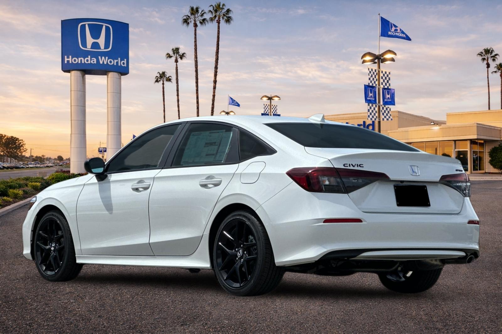 New 2026 Platinum White Pearl Honda Sport image 6