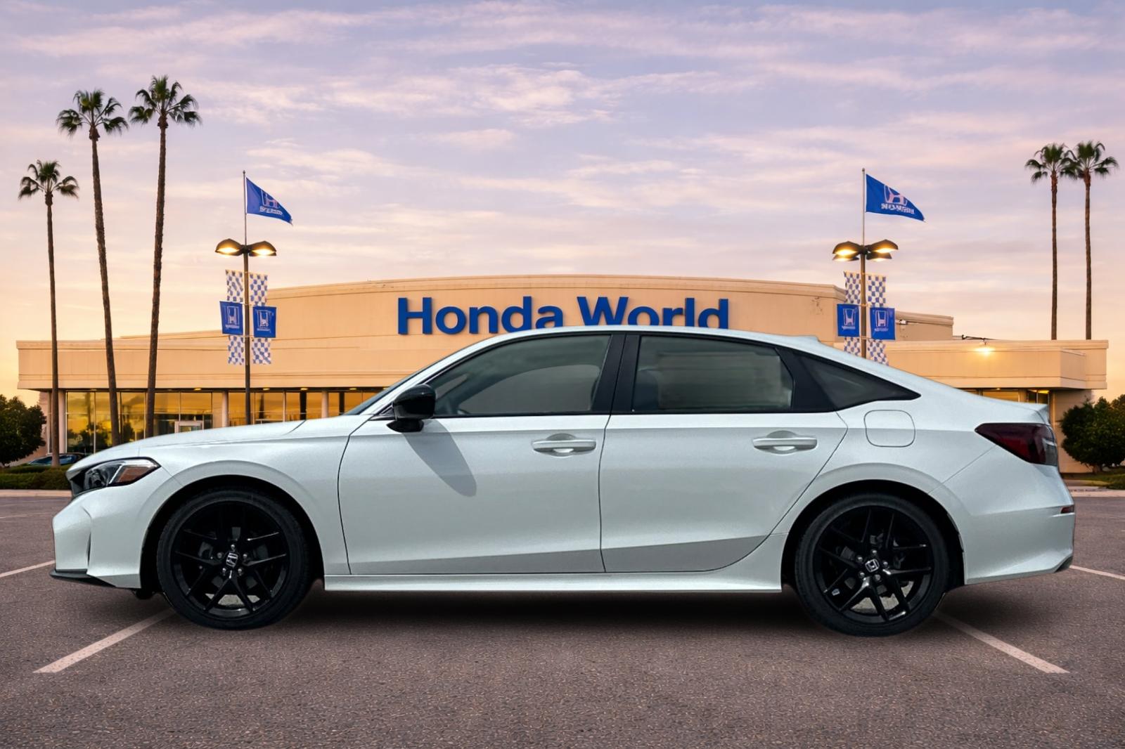 New 2026 Platinum White Pearl Honda Sport image 7