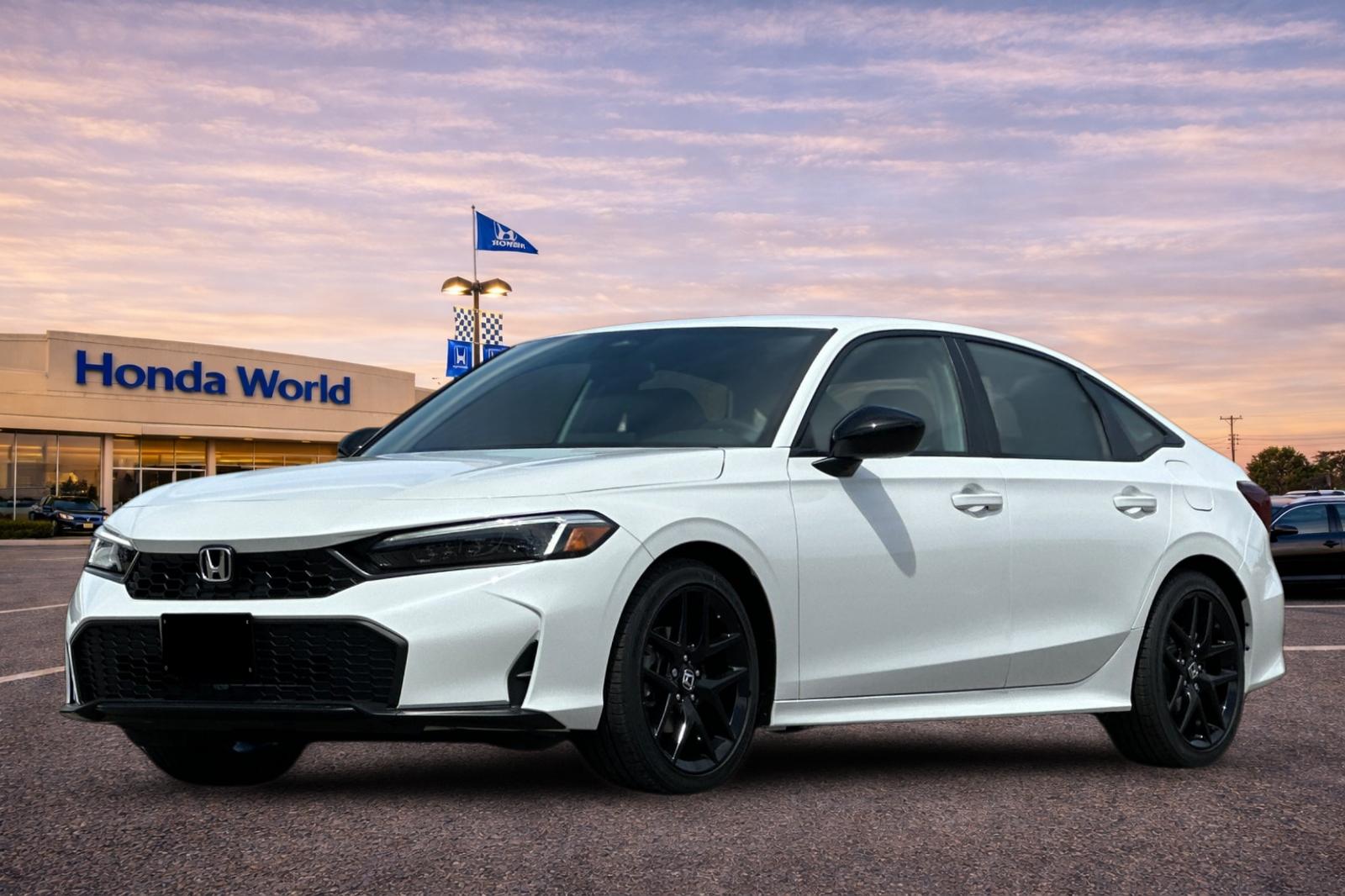 New 2026 Platinum White Pearl Honda Sport image 8