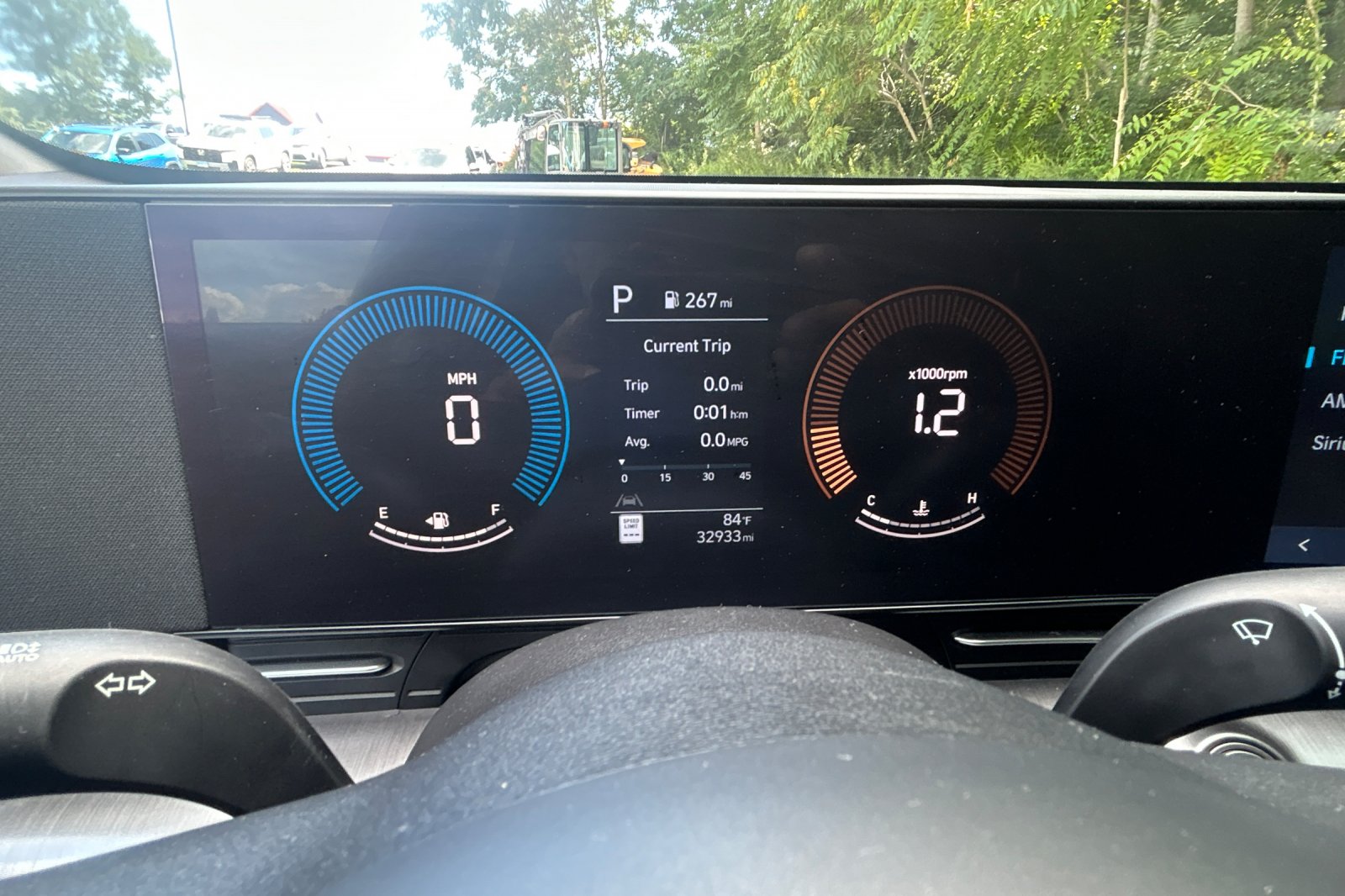 Used 2025 Denim Blue Hyundai SEL image 23