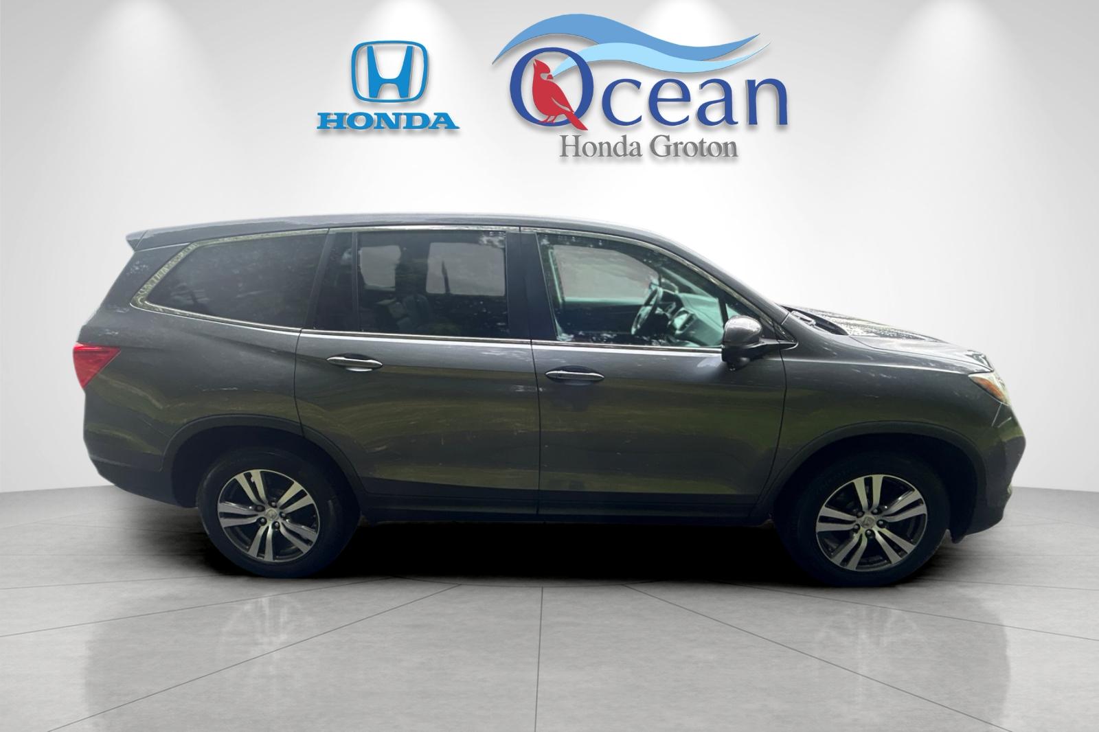 Used 2016 Honda Pilot EX-L with VIN 5FNYF6H56GB015506 for sale in Groton, CT