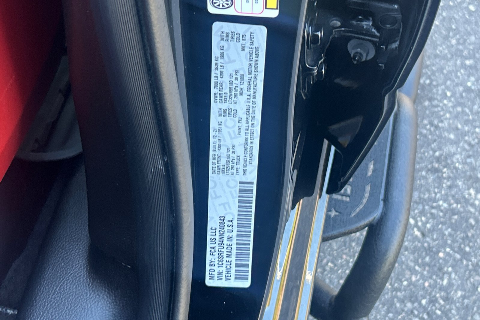 Used 2022 Diamond Black Ram TRX image 28