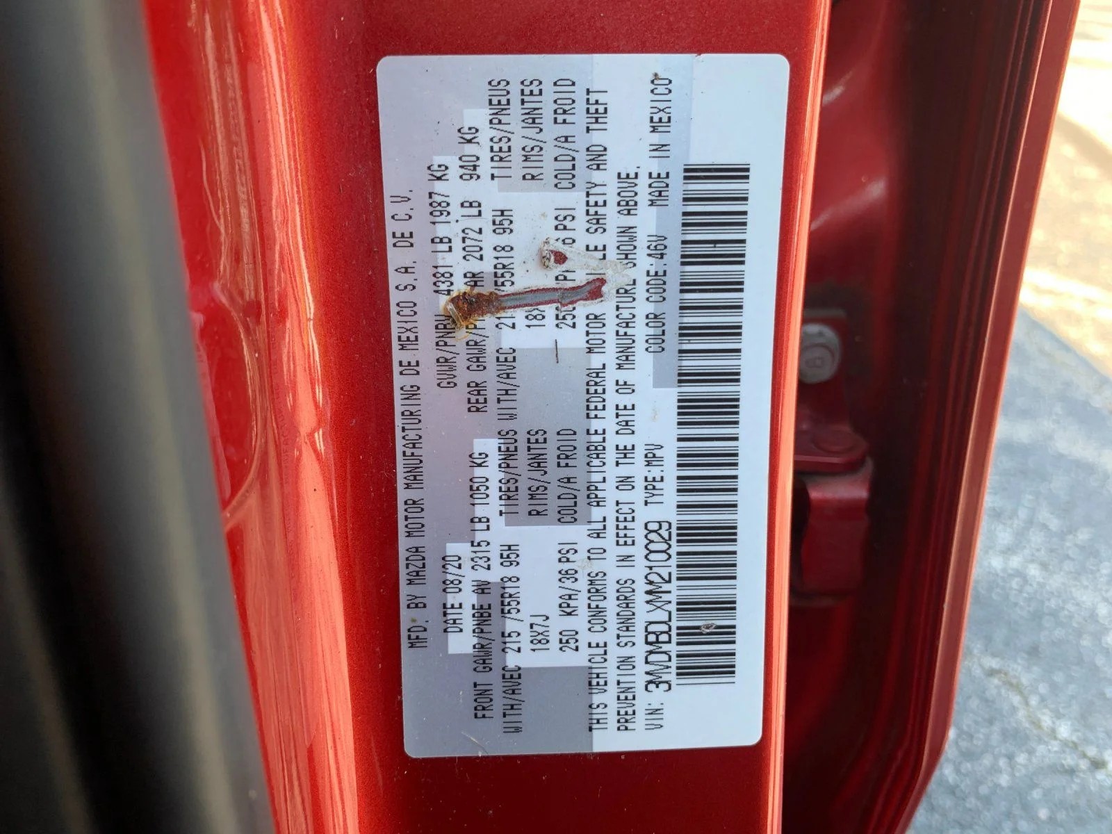 Used 2021 Red Crystal Mazda Premium image 36