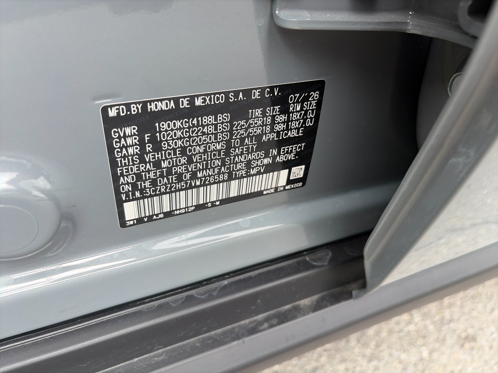 New 2027 Urban Gray Pearl Honda Sport AWD image 35