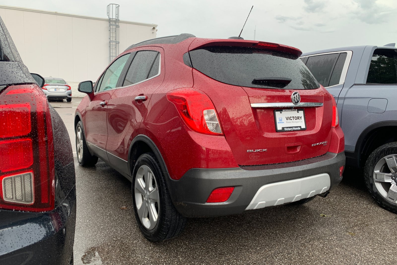 Used 2015 Buick Encore Base with VIN KL4CJESB0FB267877 for sale in Michigan City, IN