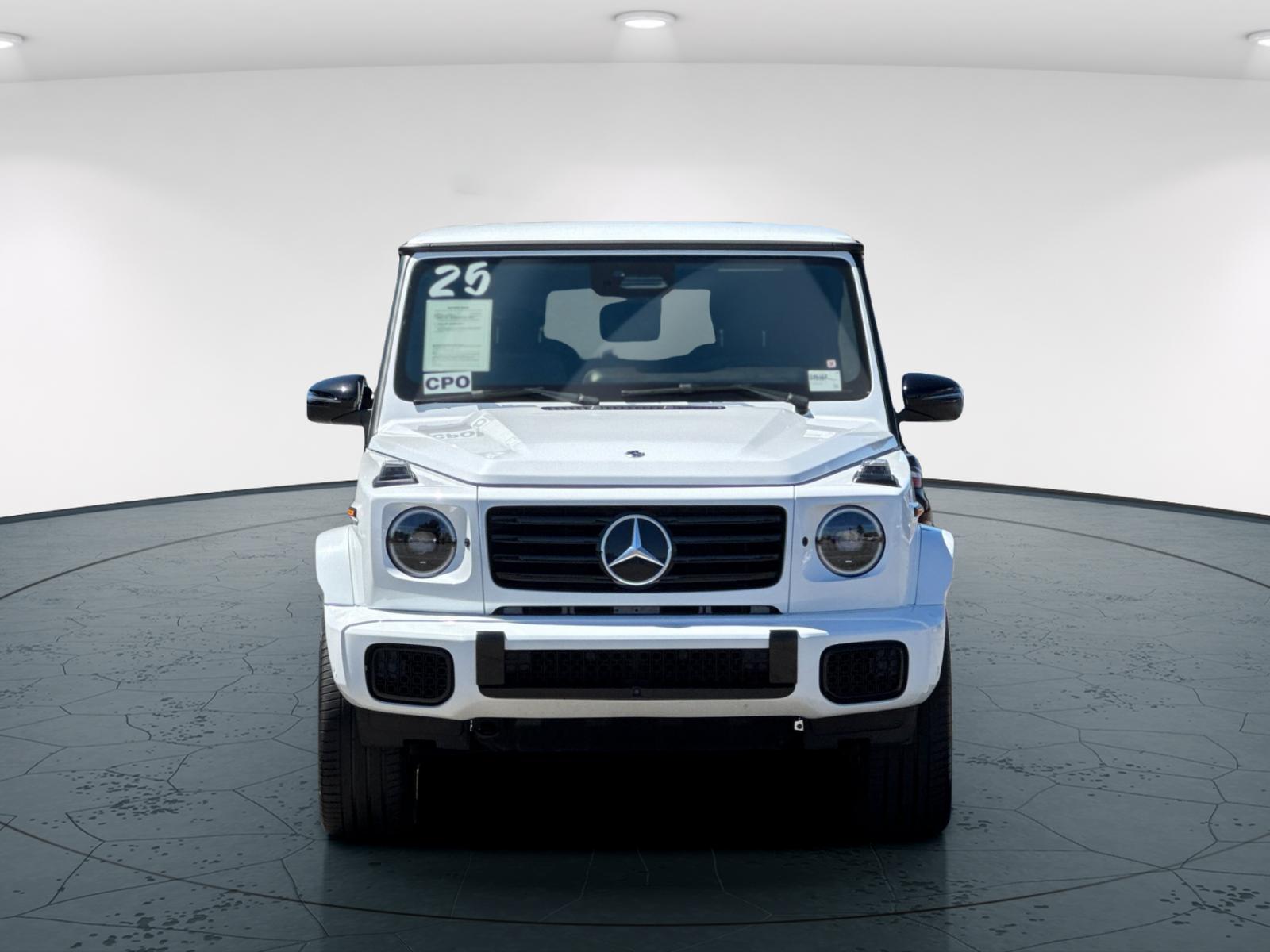Certified Used 2025 MANUFAKTUR Moonlight White Metallic Mercedes-Benz G 580 4D Sport Utility 4MATIC® image 10