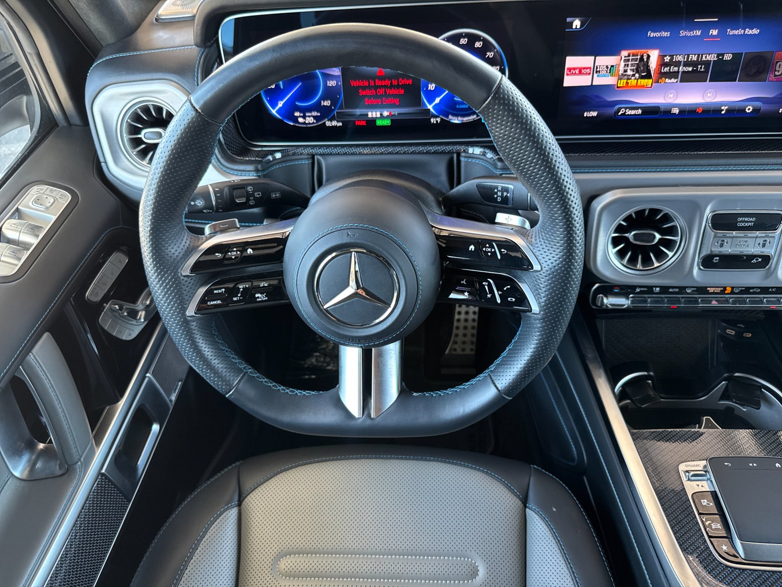 Certified Used 2025 MANUFAKTUR Moonlight White Metallic Mercedes-Benz G 580 4D Sport Utility 4MATIC® image 18