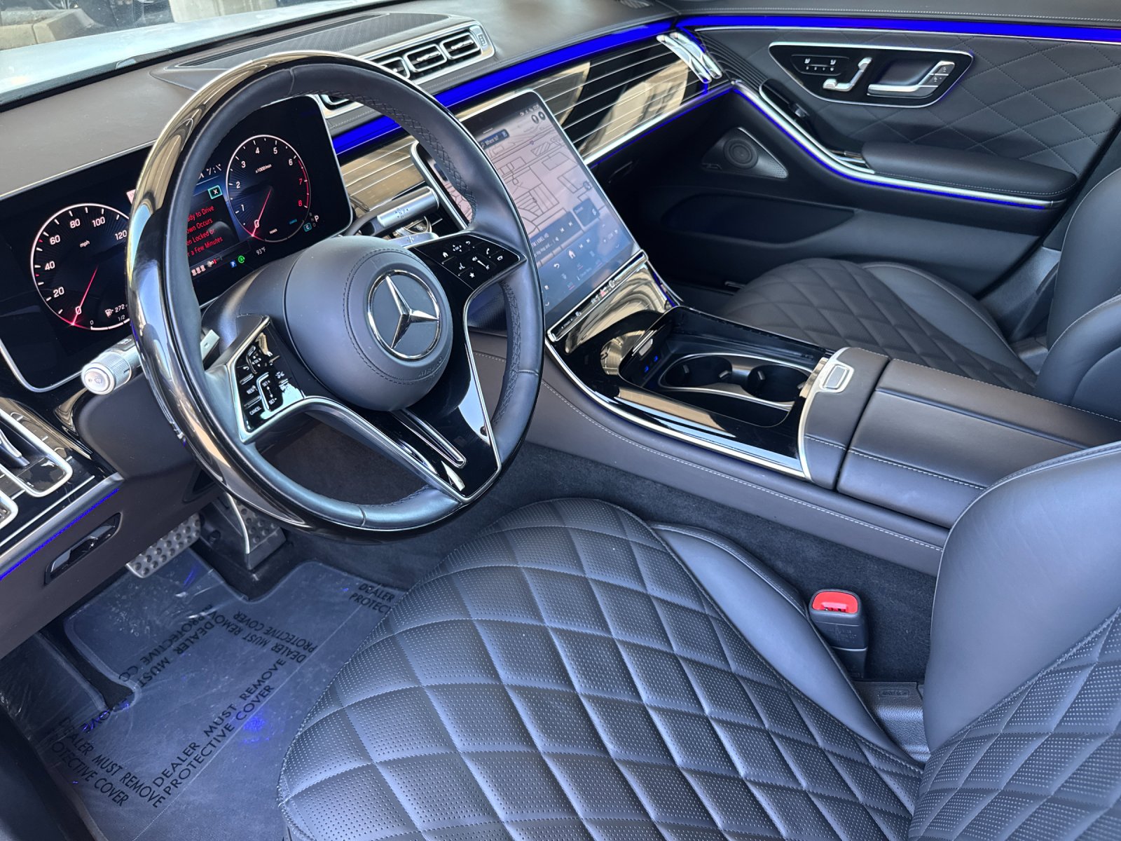 Certified Used 2025 MANUFAKTUR Signature Moonlight White Magno Mercedes-Benz S 580 4D Sedan 4MATIC® image 10