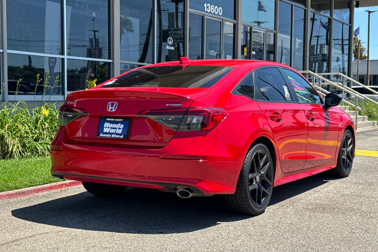 Certified Used 2023 Rallye Red Honda Sport image 5