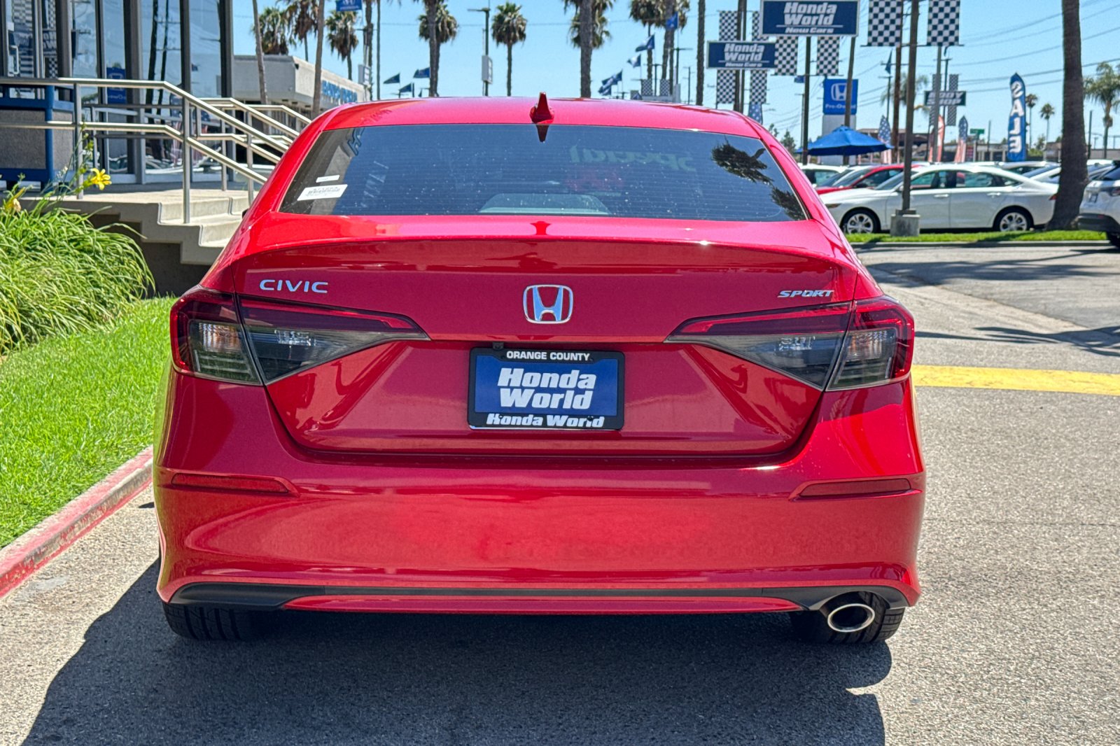 Certified Used 2023 Rallye Red Honda Sport image 6