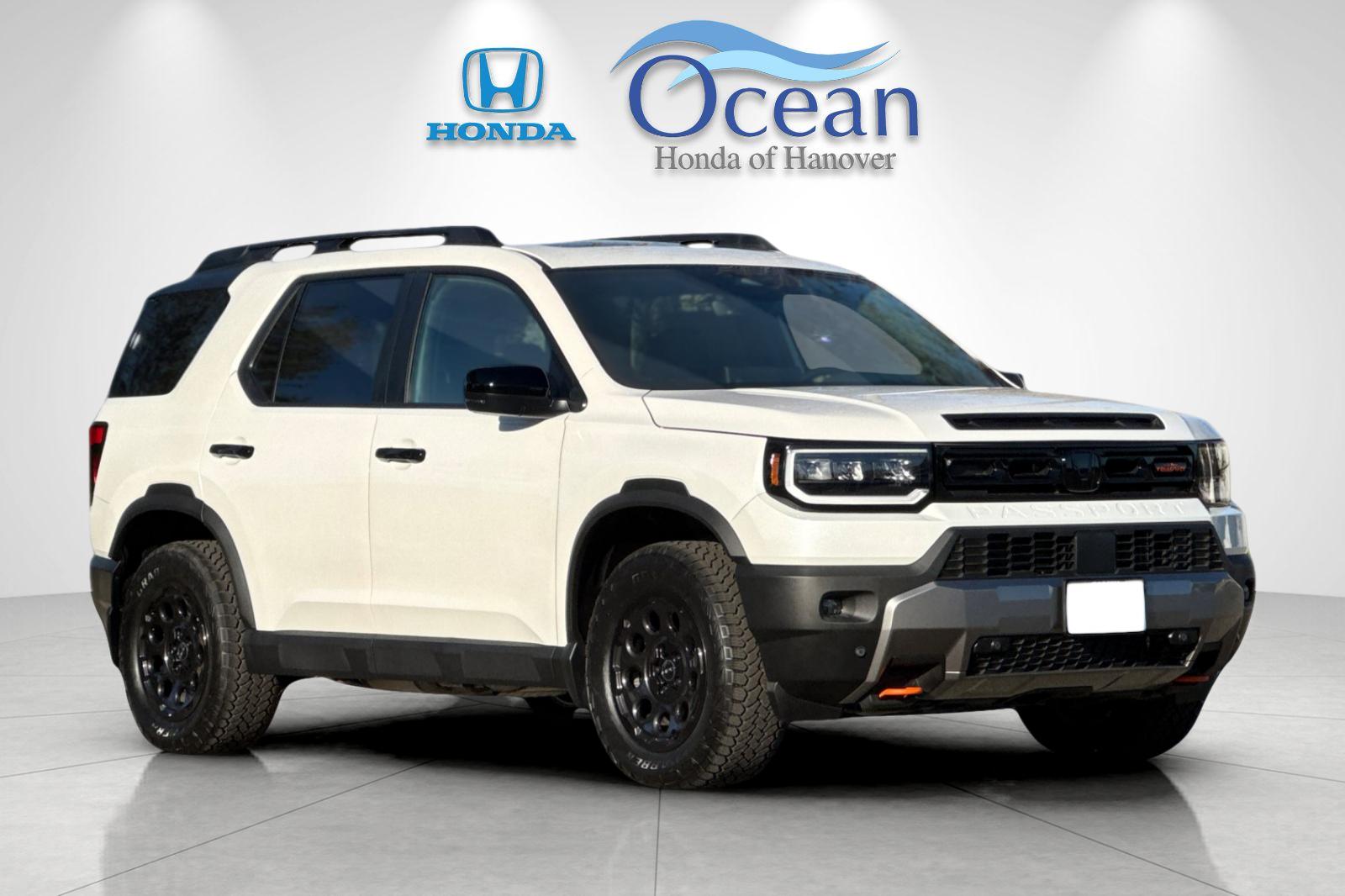 New 2026 Platinum White Pearl Honda TrailSport Blackout image 7