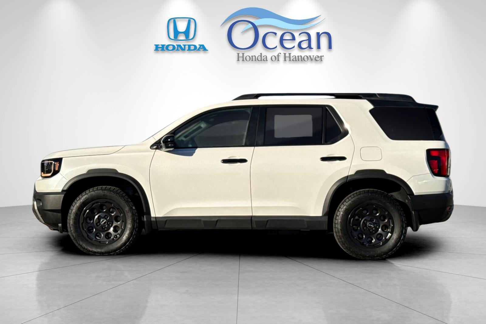 New 2026 Platinum White Pearl Honda TrailSport Blackout image 2