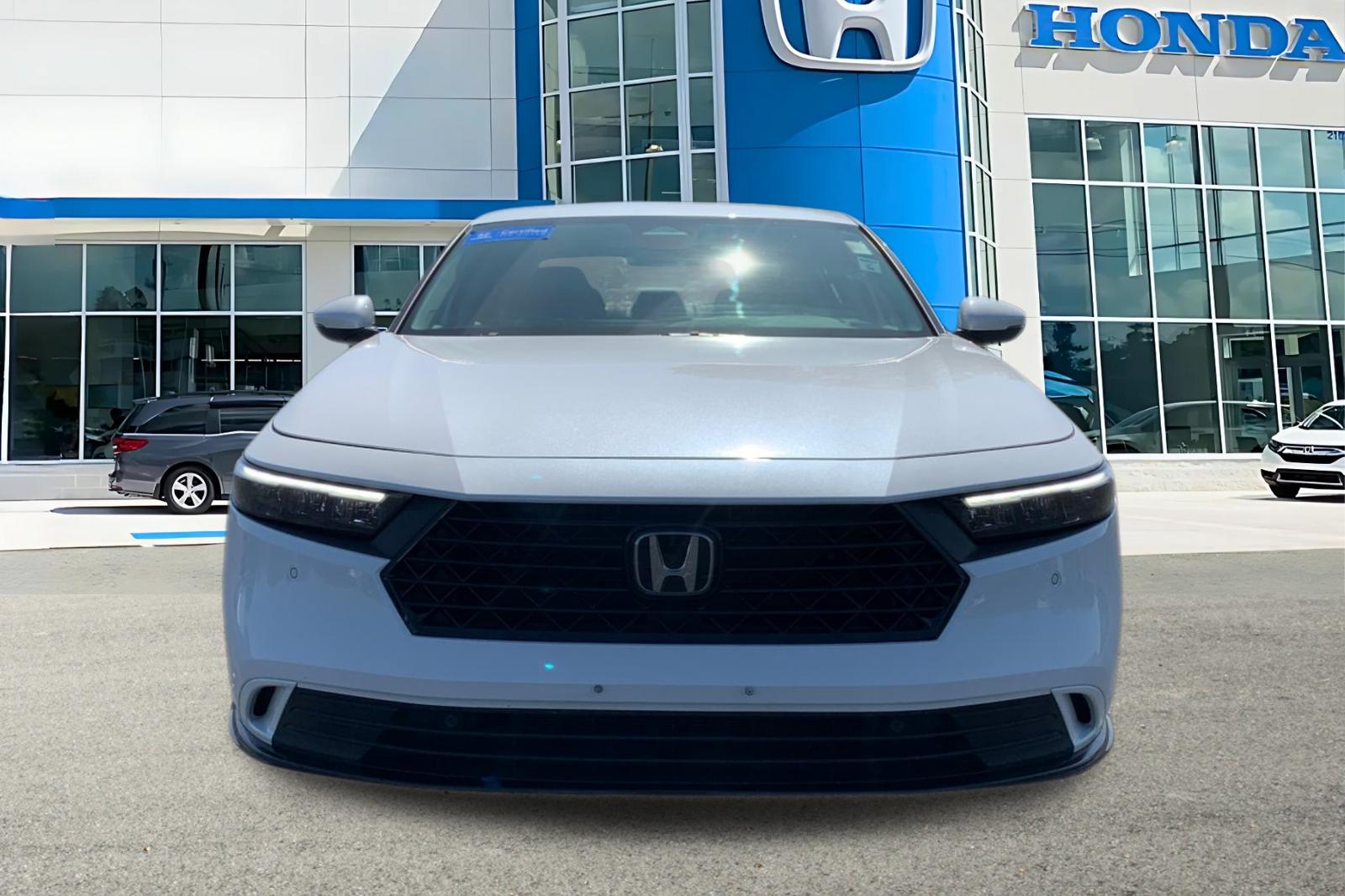 Certified Used 2023 Platinum White Pearl Honda HYBRID EX-L image 8