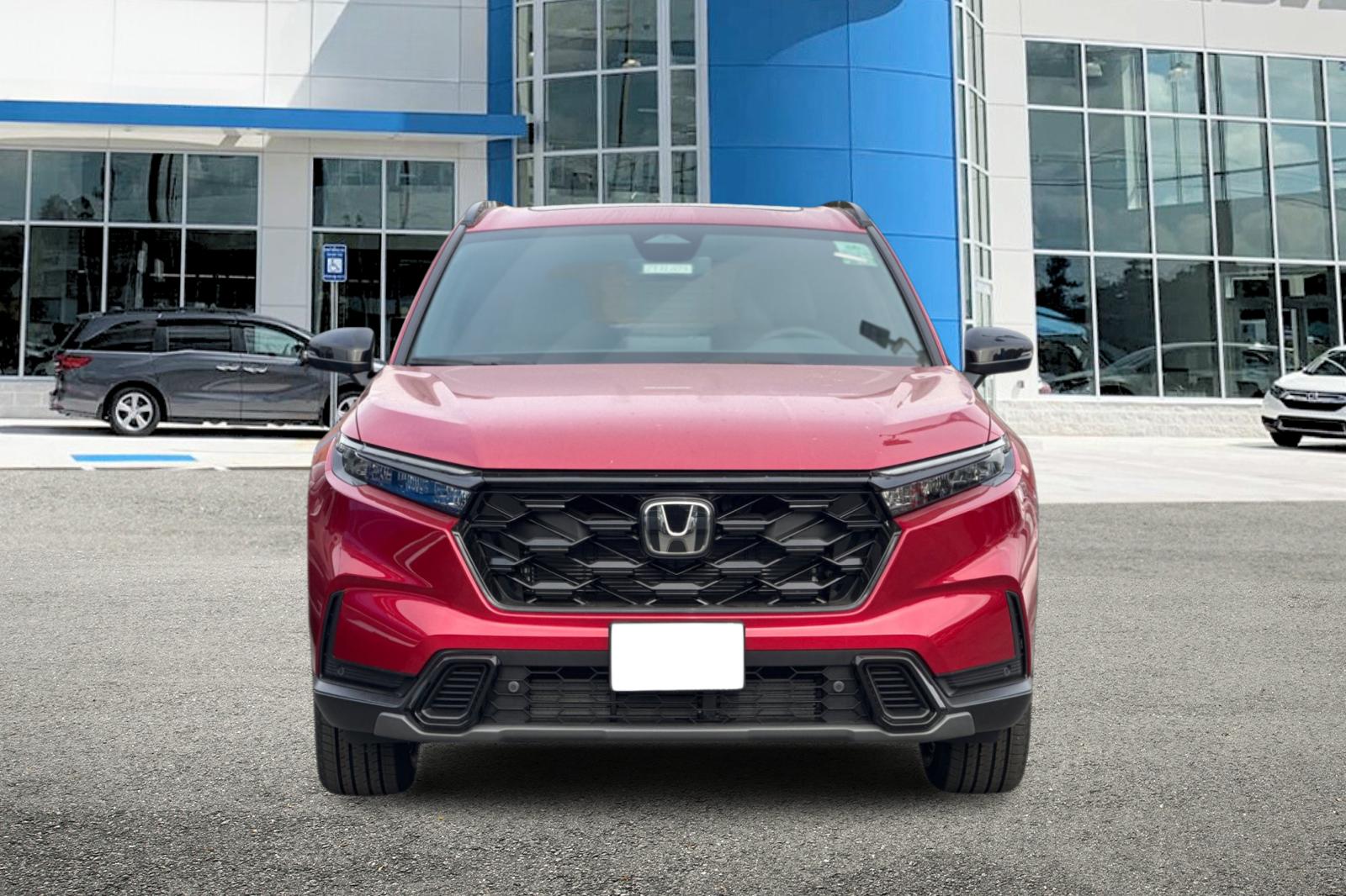 New 2026 Radiant Red Metallic Honda AWD Sport-L Hybrid image 8