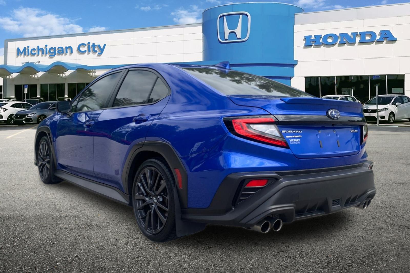 Used 2023 Blue Subaru Premium image 3