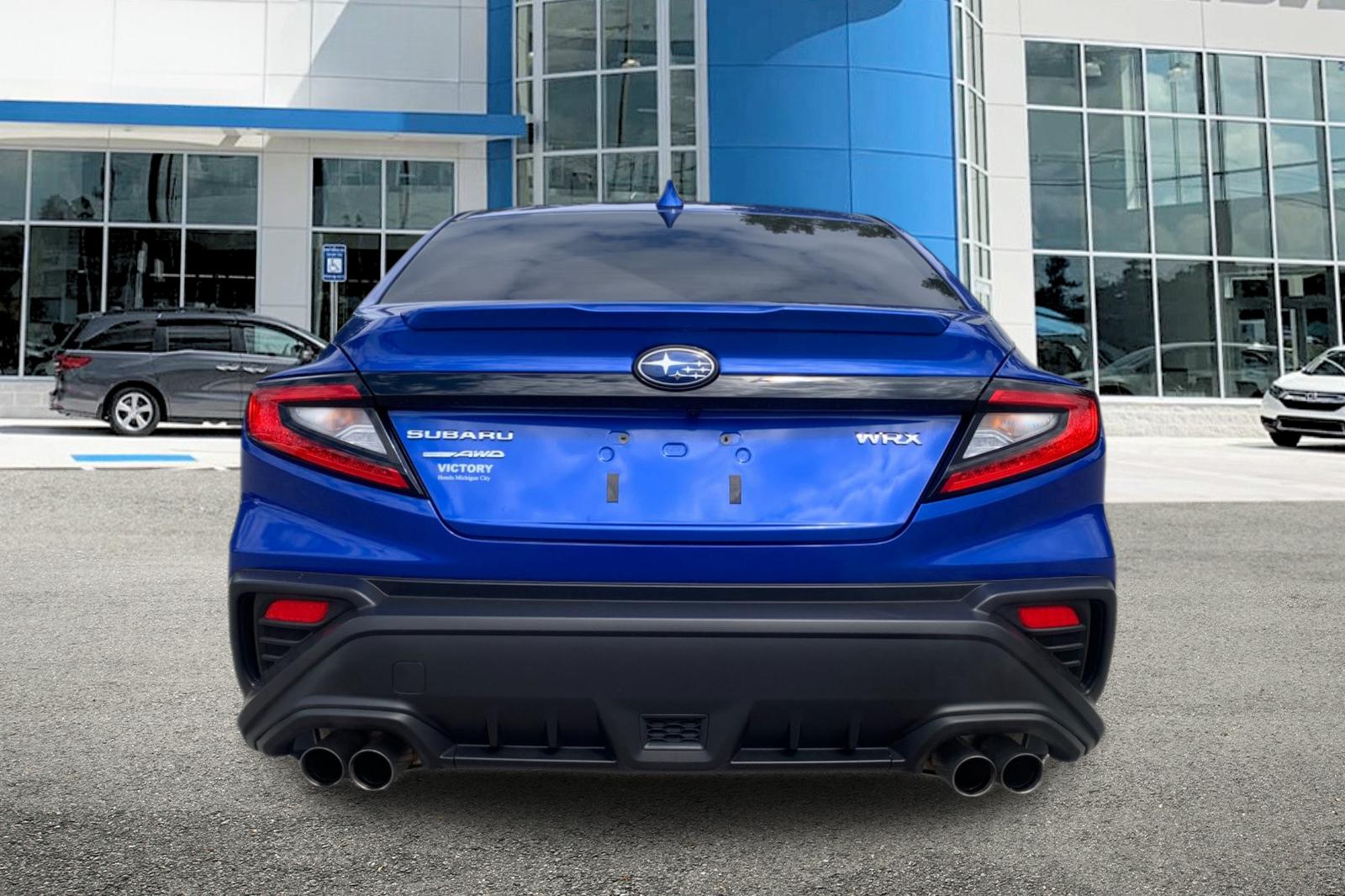 Used 2023 Blue Subaru Premium image 4