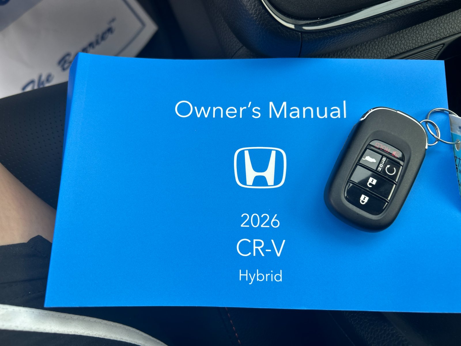 New 2026 Crystal Black Pearl Honda AWD Sport Touring Hybrid image 10