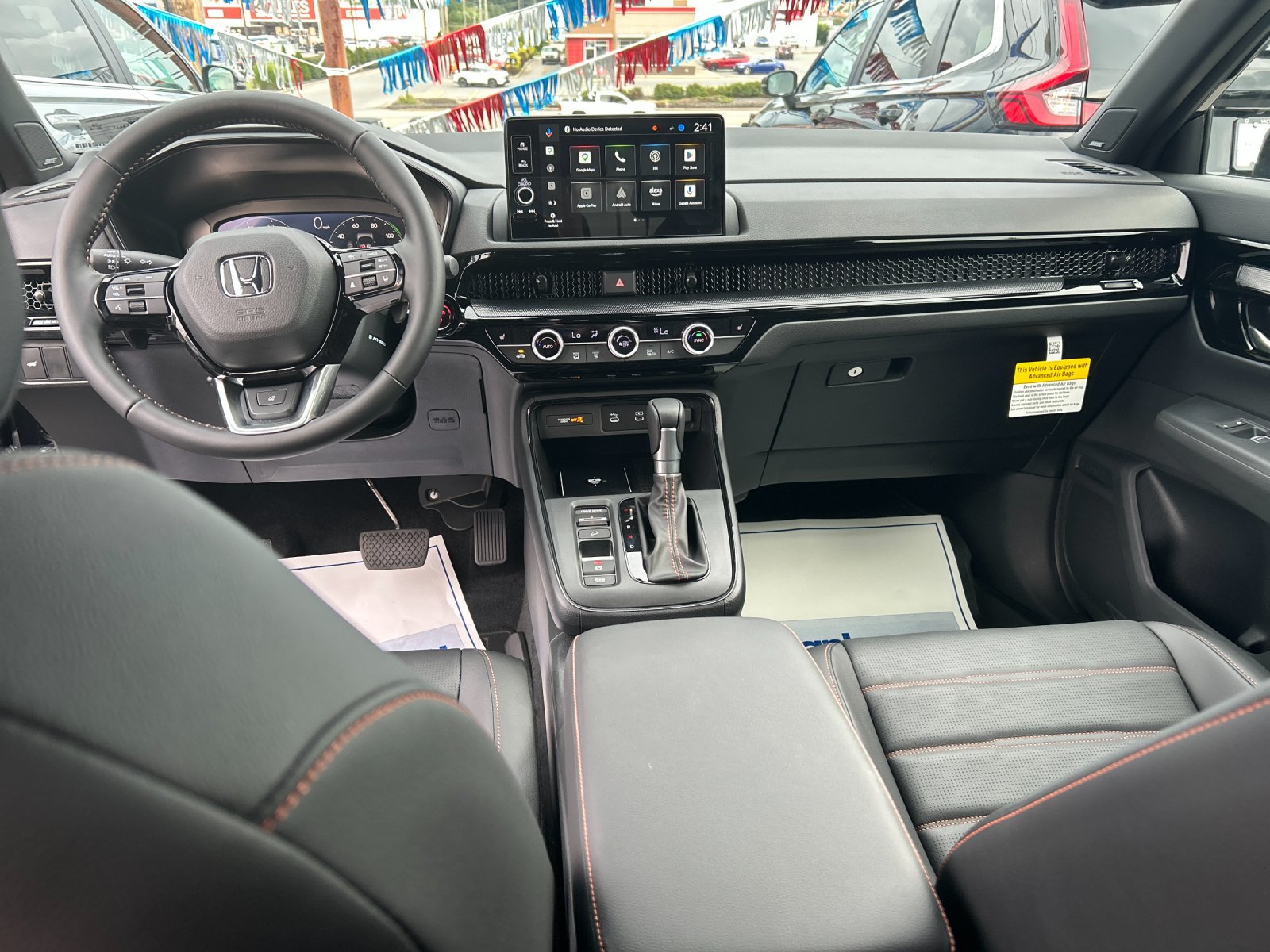 New 2026 Crystal Black Pearl Honda AWD Sport Touring Hybrid image 16