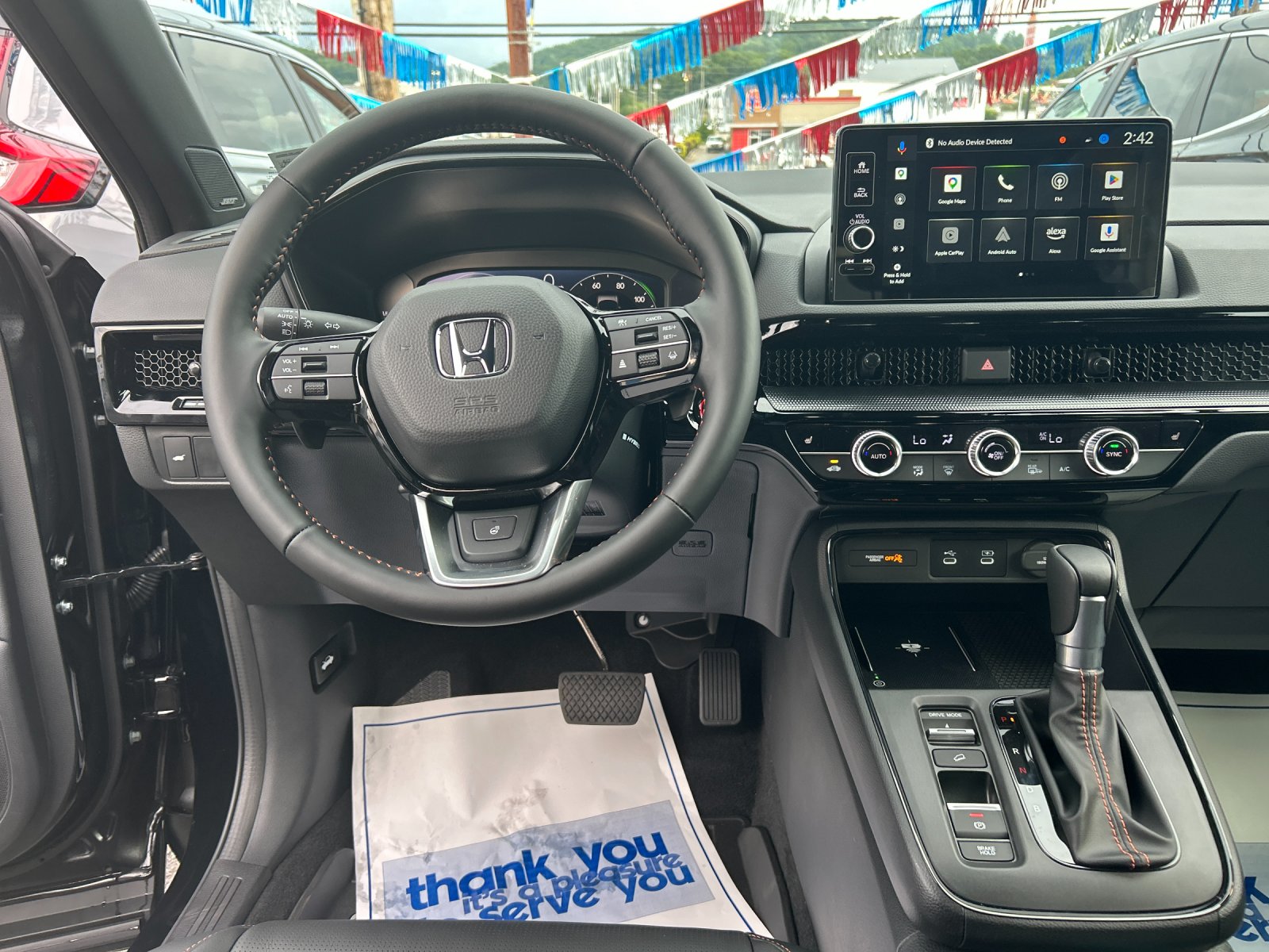 New 2026 Crystal Black Pearl Honda AWD Sport Touring Hybrid image 17