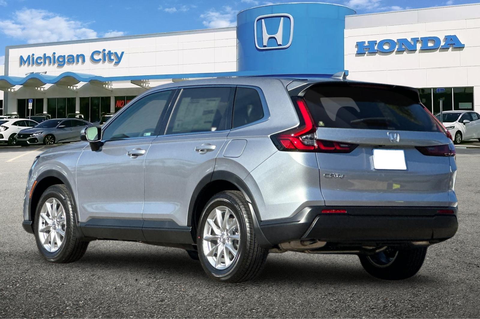 New 2026 Solar Silver Metallic Honda EX image 3
