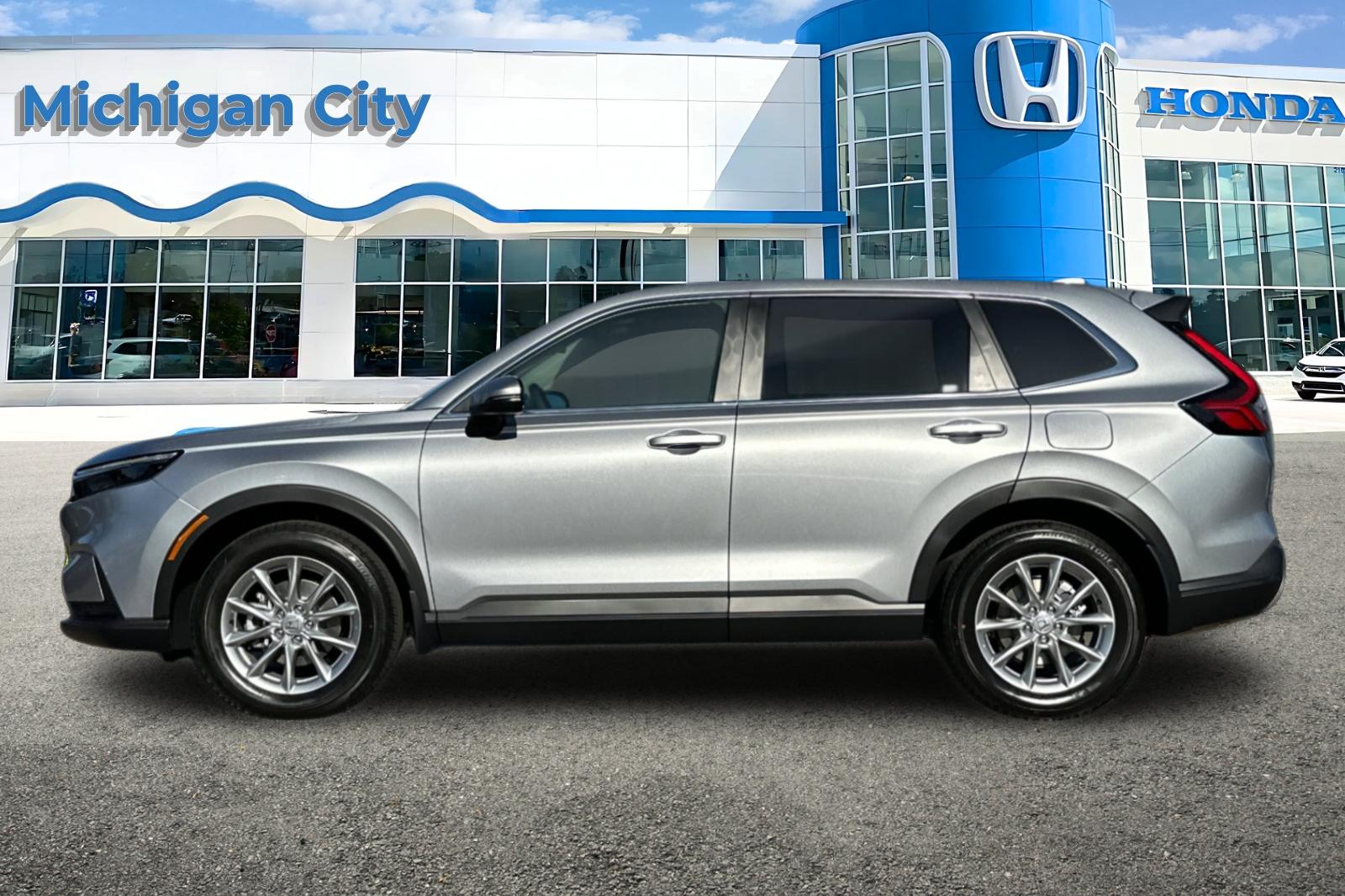New 2026 Solar Silver Metallic Honda EX image 2