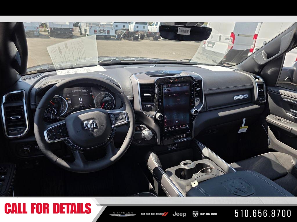 New 2026 Diamond Black Crystal Pearl-Coat Exterior Paint RAM Laramie image 7