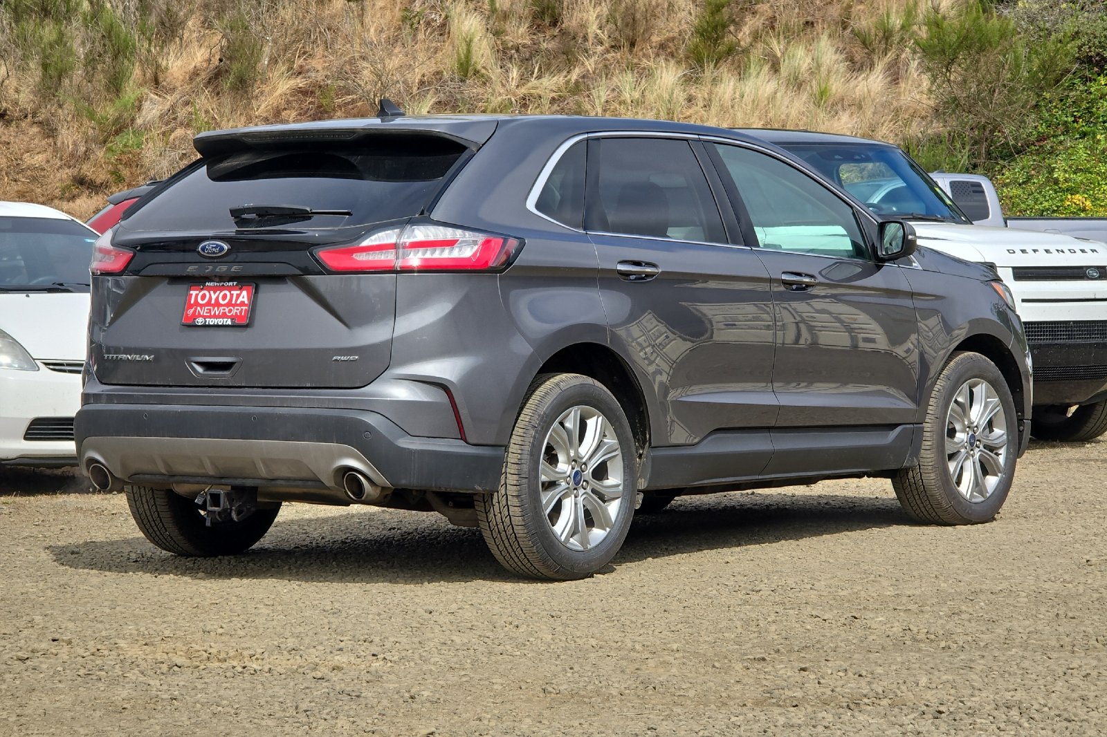 Used 2022 Gray Ford Titanium image 4