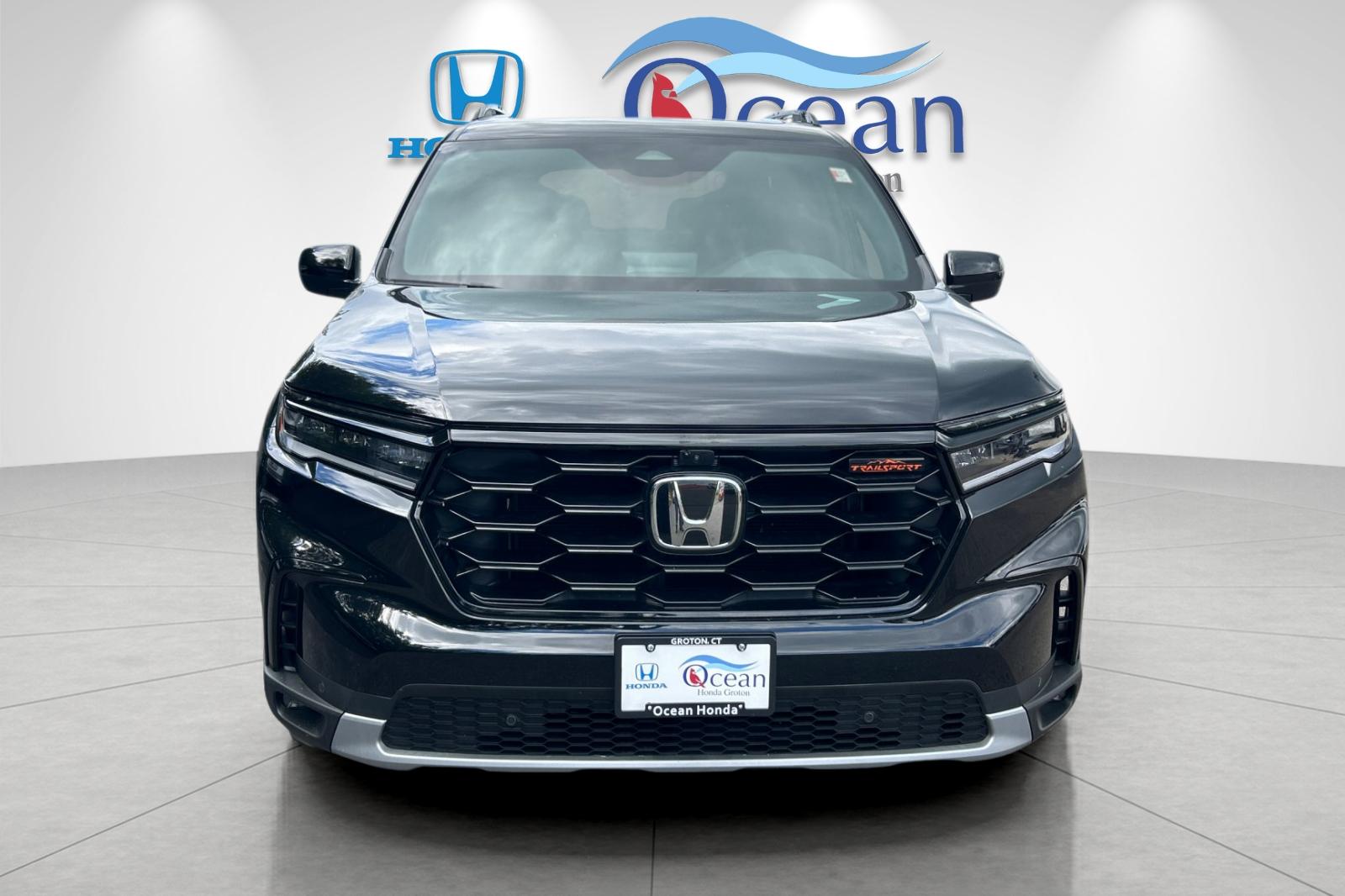 Used 2023 Crystal Black Pearl Honda TrailSport image 8