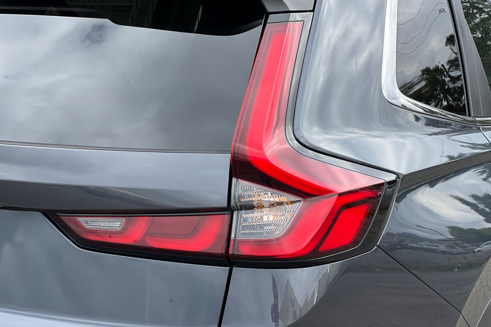 New 2026 Meteorite Gray Metallic Honda AWD EX image 28
