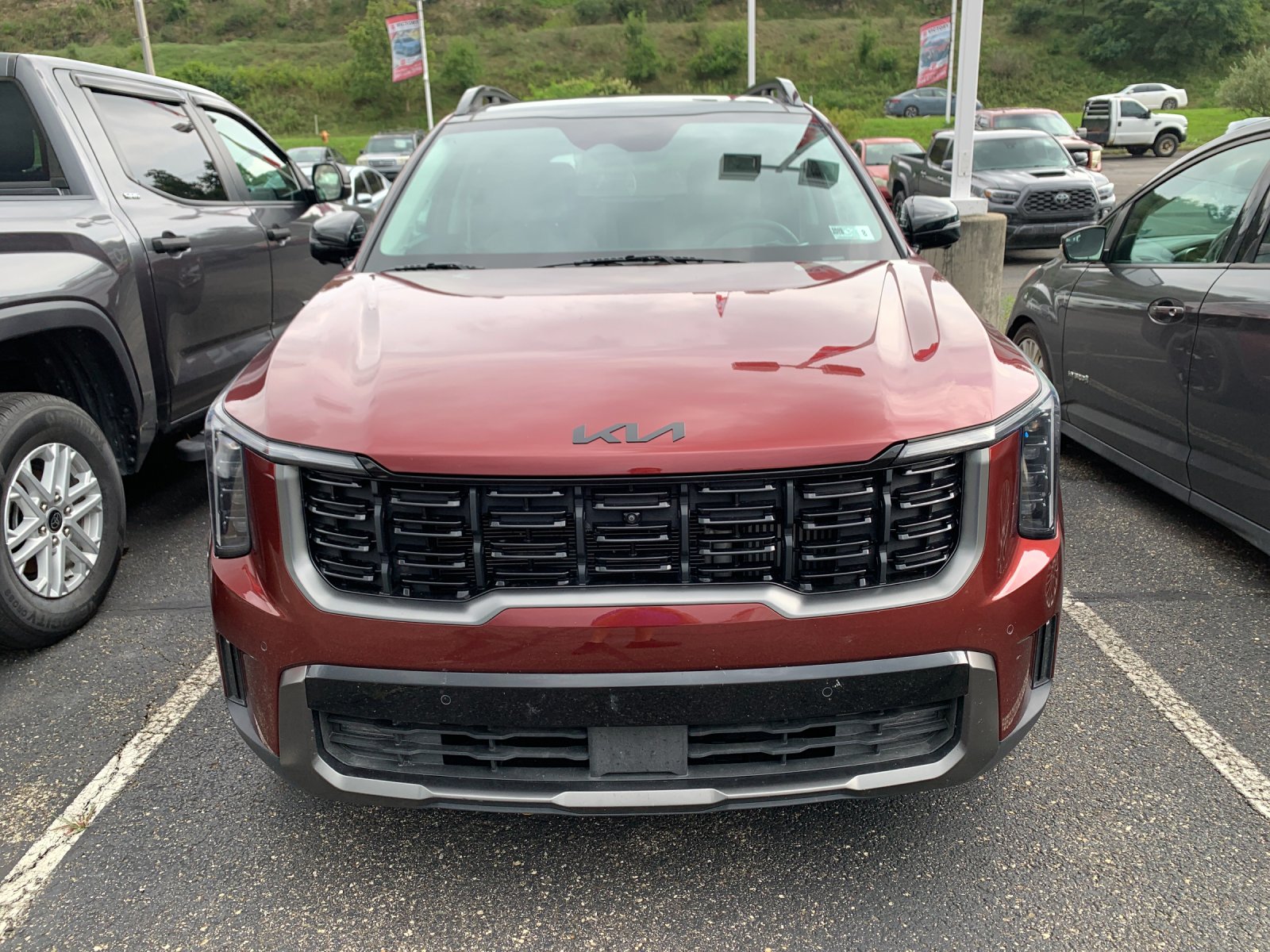 Used 2025 Red Kia X-Line SX image 6