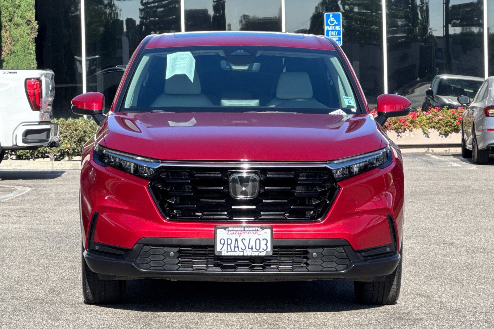 Certified Used 2025 Radiant Red Metallic Honda EX-L image 9