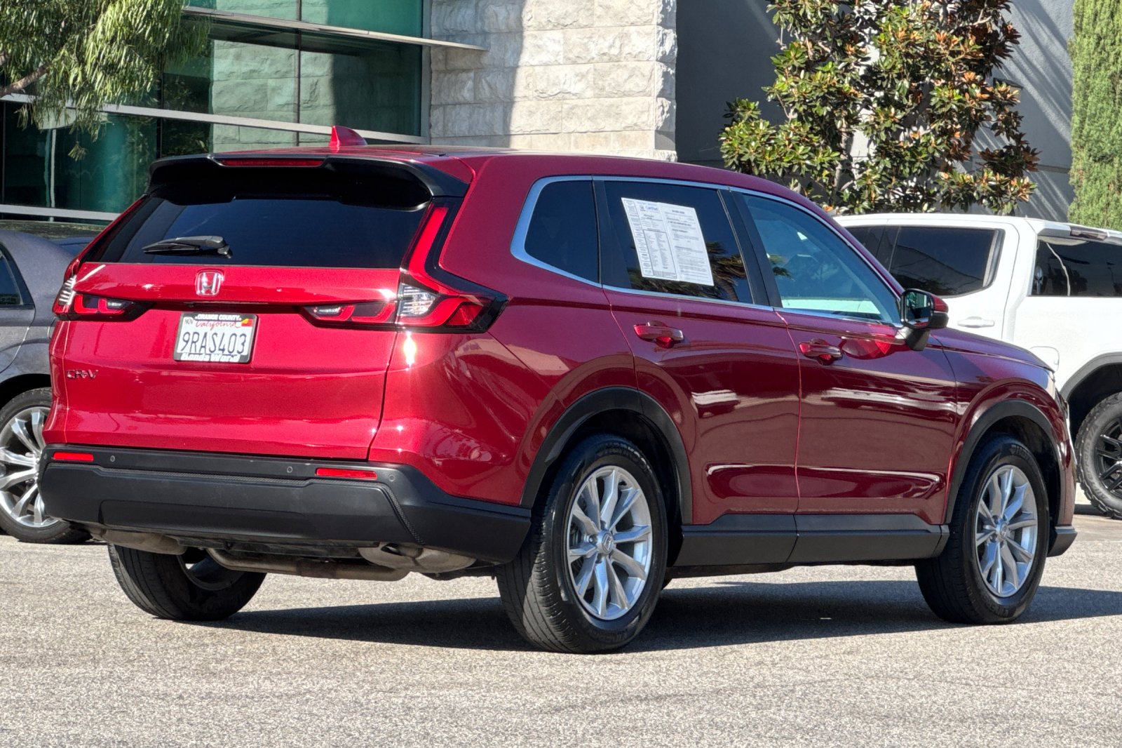 Certified Used 2025 Radiant Red Metallic Honda EX-L image 4
